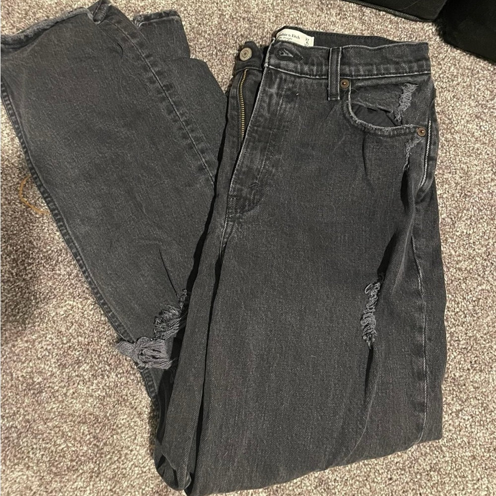 Abercrombie & Fitch 90s Straight Ultra High Rise Jeans
